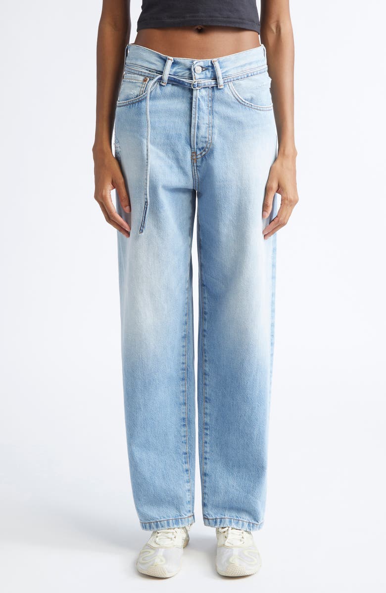 1991 Toj Distressed High Waist Loose Fit Jeans
