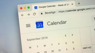 a screenshot of google calendar