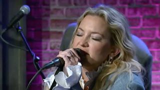 Kate Husdon singing on the Howard Stern Show