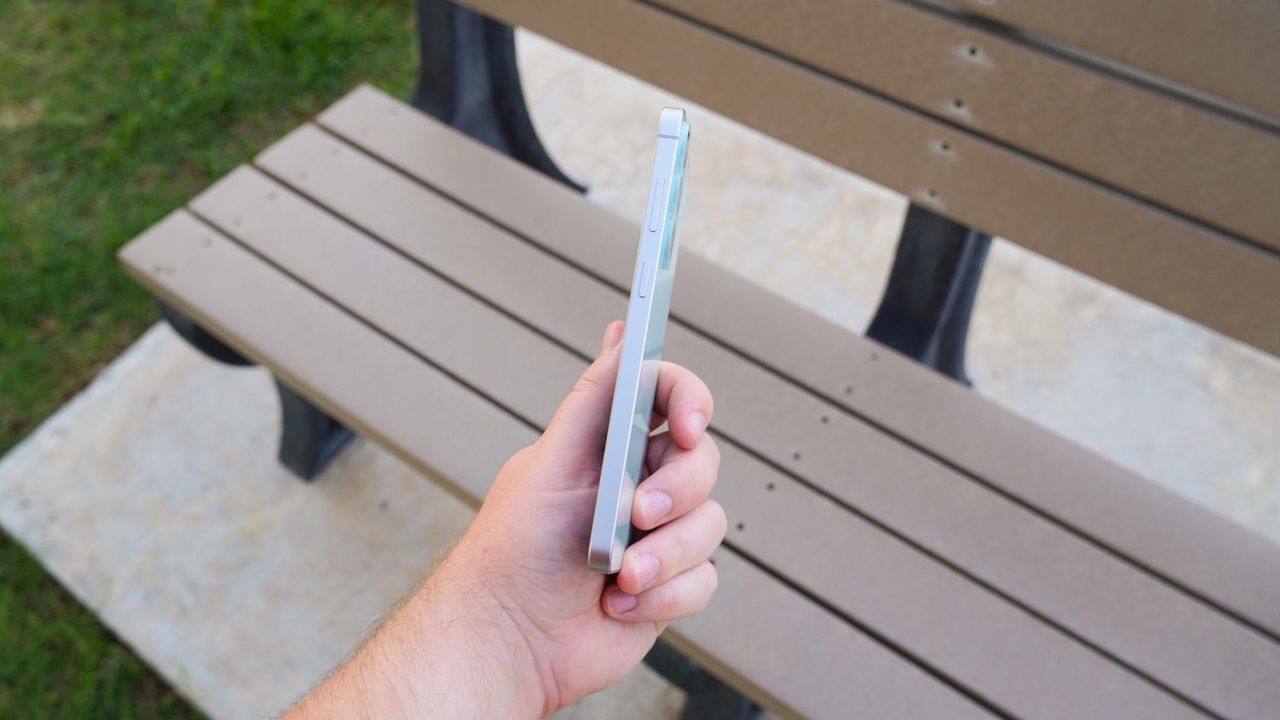 The Samsung Galaxy S26 FE in the Pistachio colorway.
