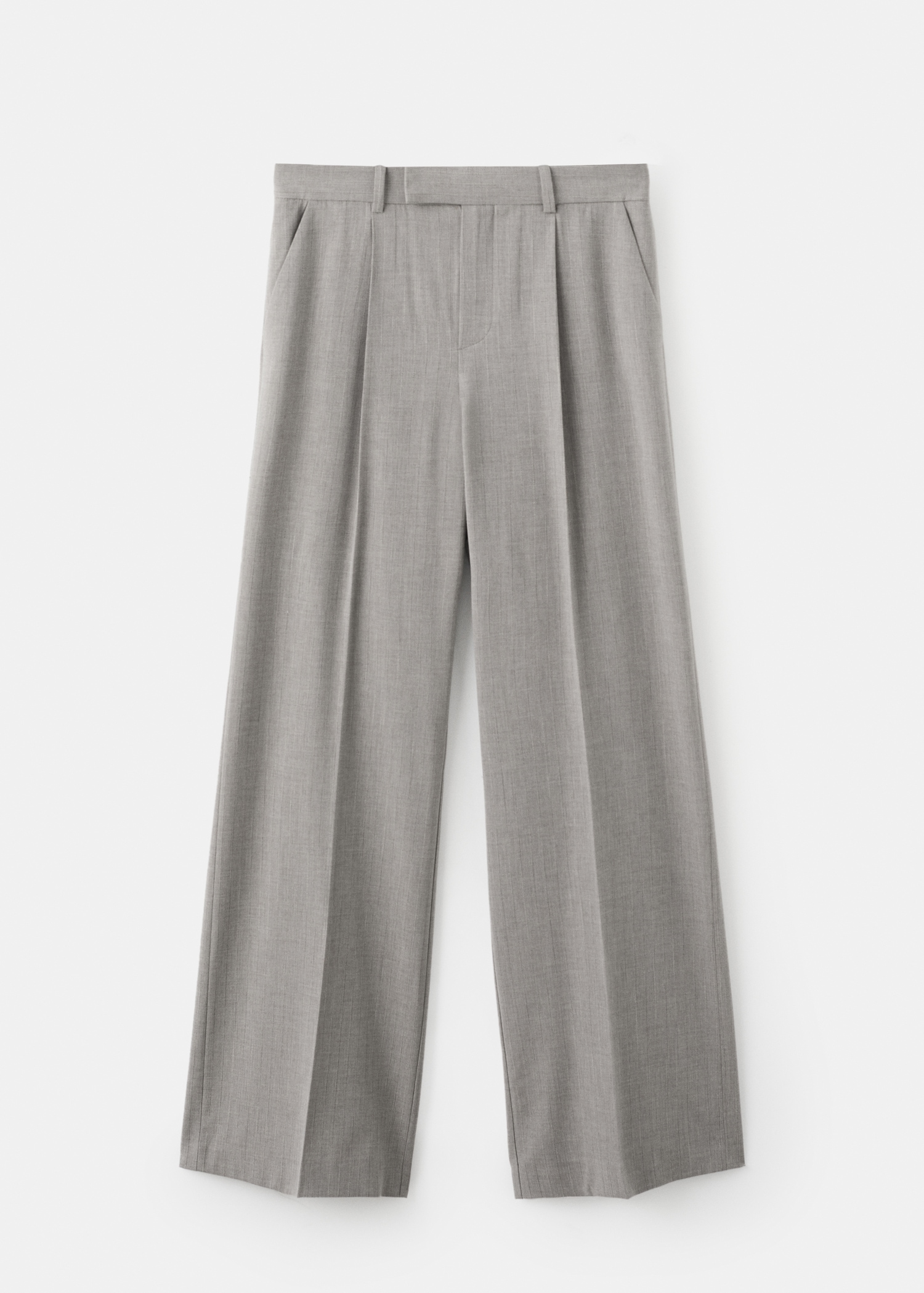 Straight Wool-Blend Suit Trousers - Women | Mango United Kingdom