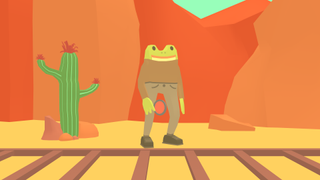 An image of the Frog Detective from the game Frog Detective 3.