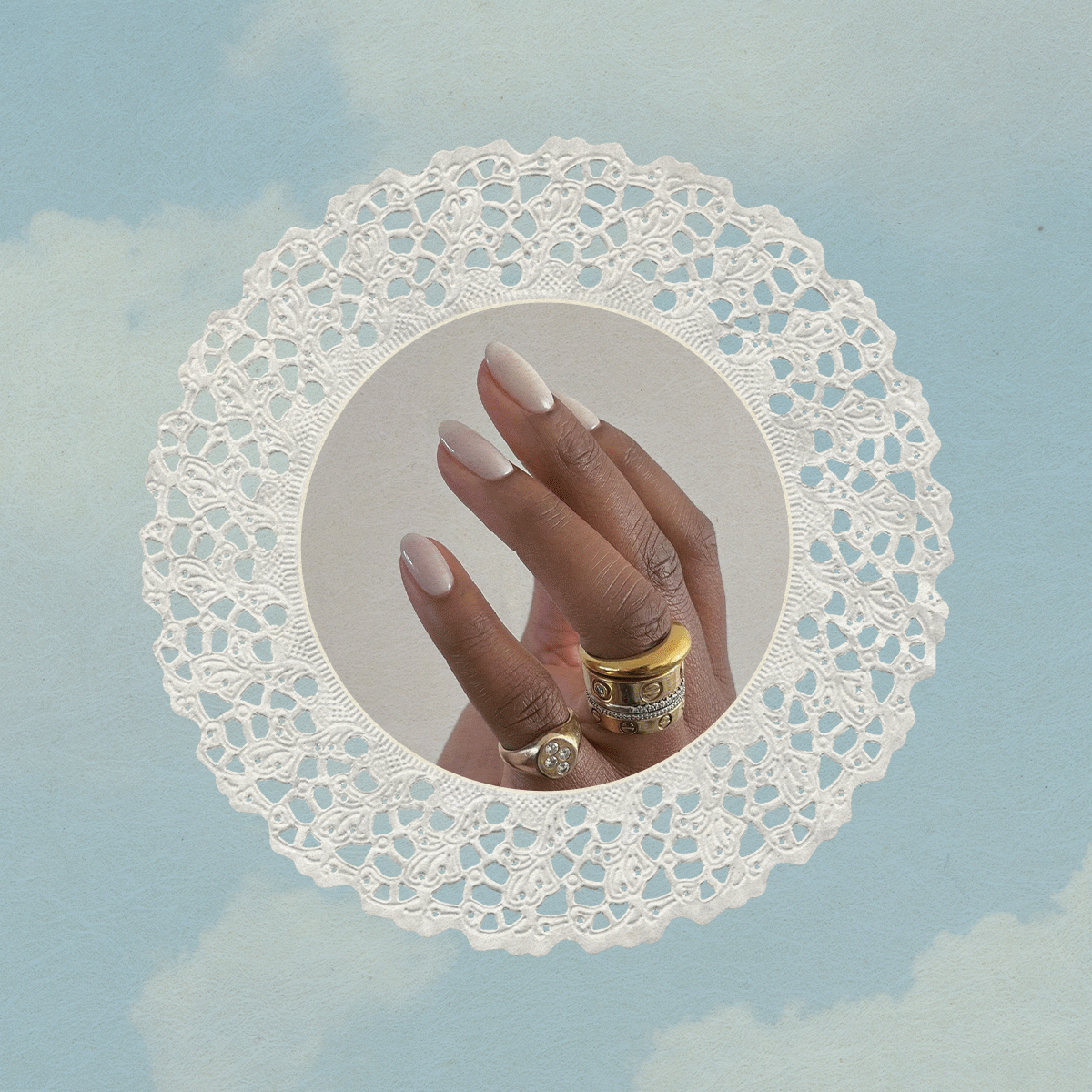 Elegant manicures by Julia Diogo and Georgia Rae