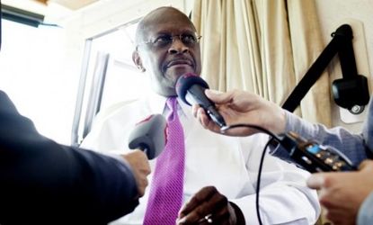 GOP presidential hopeful Herman Cain faces media scrutiny as details of years-old sexual harassment allegations against him come to light.