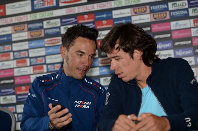 Is Purito letting Rigoberto Uran know where he's going to attack on the Zoncolan?