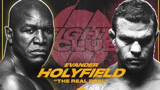 Poster for the Holyfield vs Belfort fight