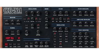 Best synth plugins: DiscoDSP OB-Xd
