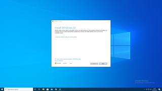 Microsoft Windows 10 install