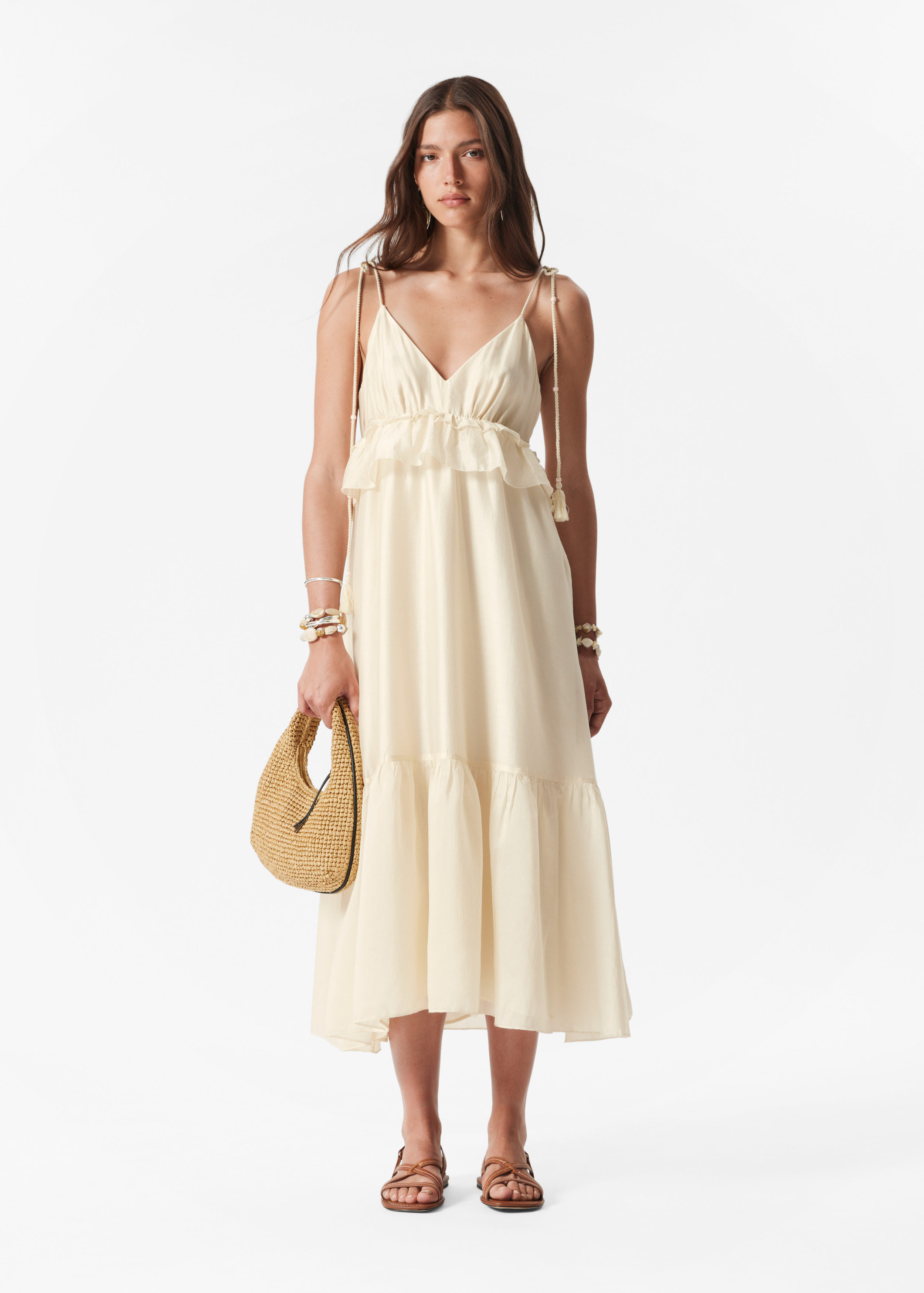 Strappy Midi Dress