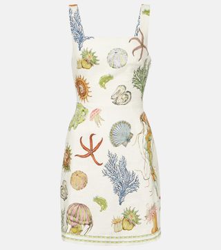 Sea Linen Minidress