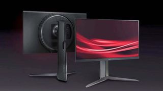 LG 27" UltraGear Gaming Monitor front and back.