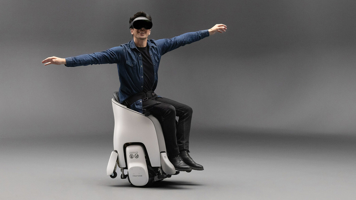 Honda thinks the future of VR is cruising around on this glorified ...