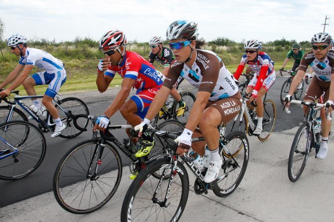Carlos Betancur (AG2R - La Mondiale) during stage 1 in San Luis.