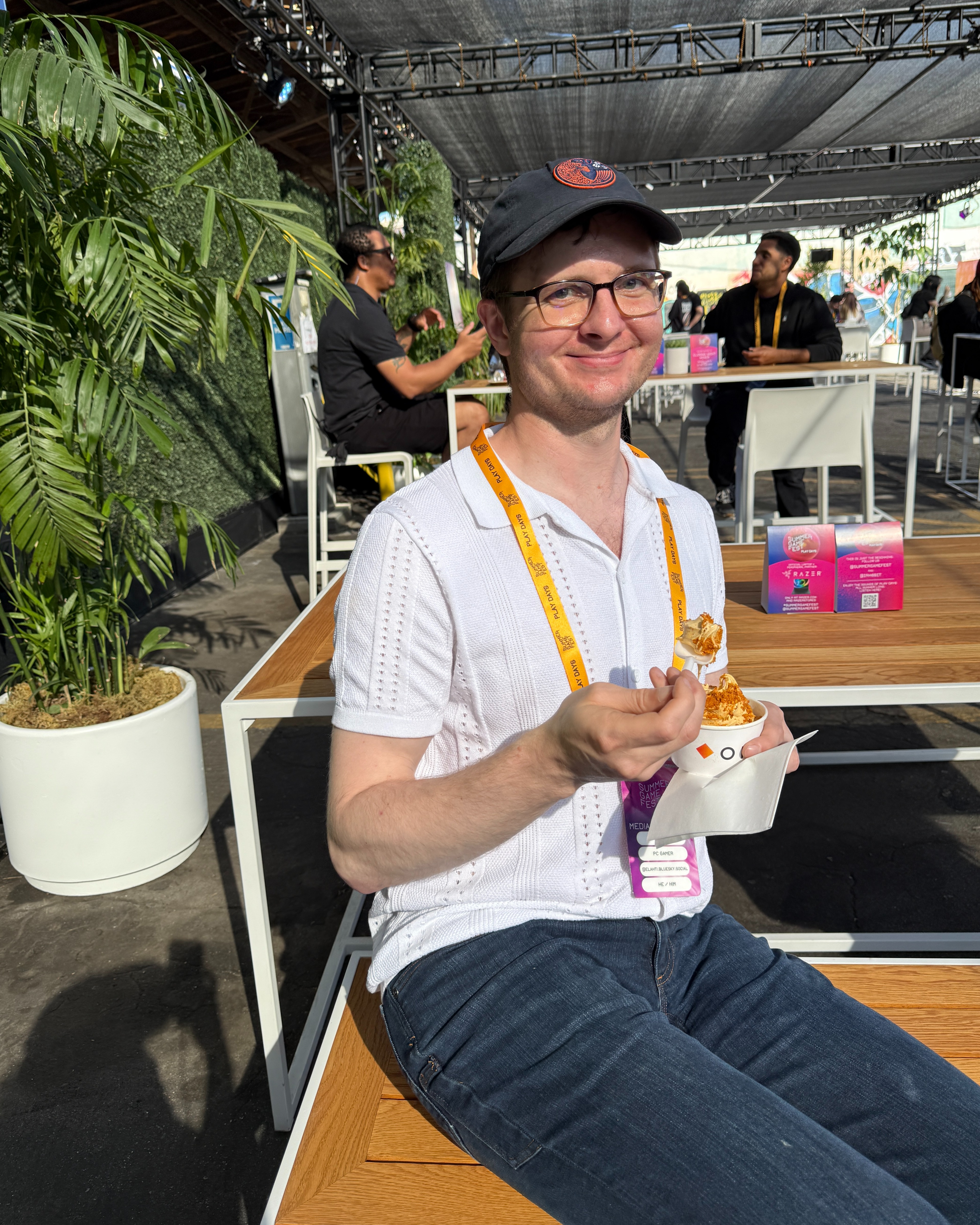 The OMEN - PC Gamer Ice Cream Truck event at Summer Game Fest