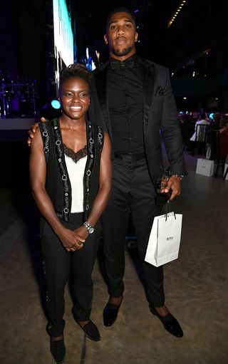 Nicola Adams and Anthony Joshua, GQ Men of the year awards, Red Carpet