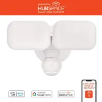 Defiant Maxdetect 240° Motion Sensor Flood Light Powered by Hubspace