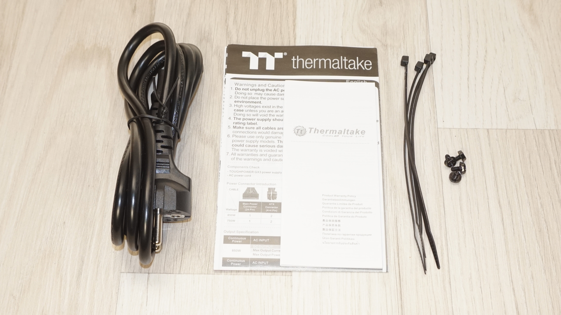 Thermaltake Toughpower GX3 850W PSU