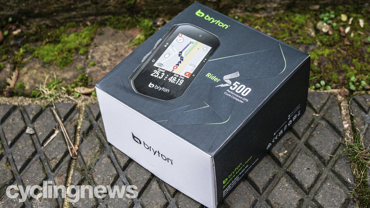 Bryton Rider S500 cycling computer