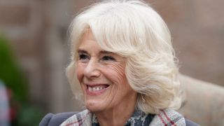 Camilla, Queen Consort attends a reception to thank the community of Aberdeenshire