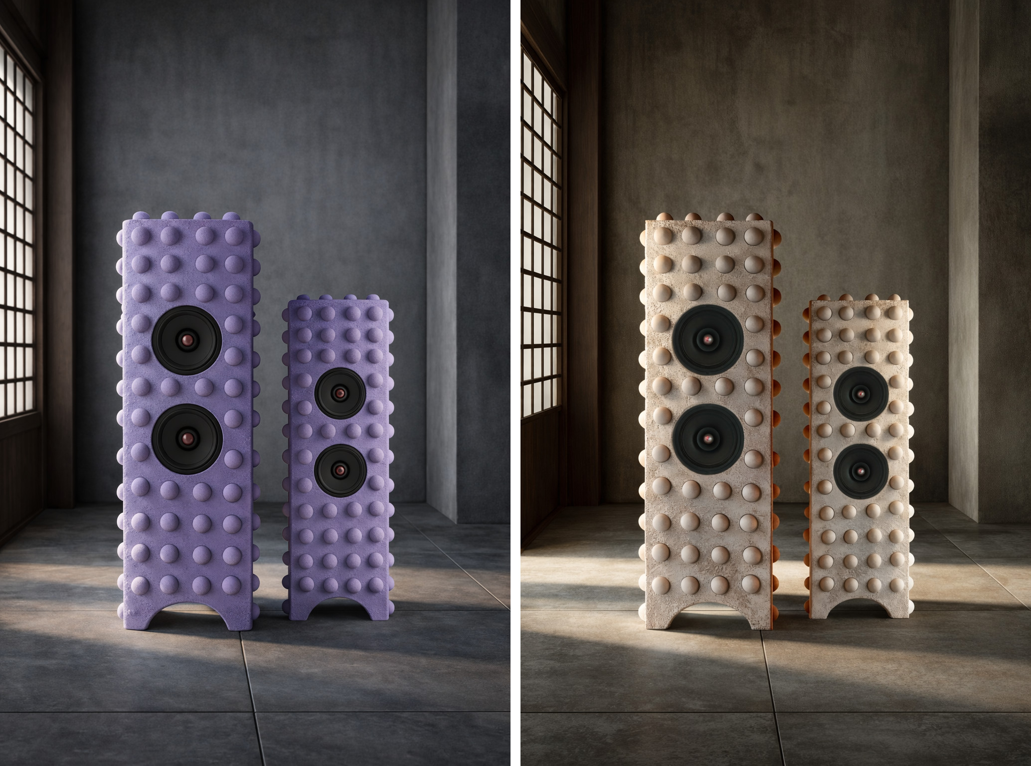 OBEN Callisto in Violet Ash and Stone