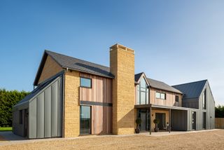 a self build home designed by a chartered architectural technologist