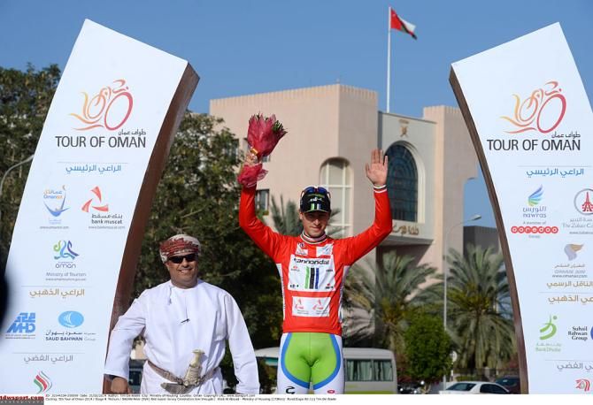 Peter Sagan on the podium
