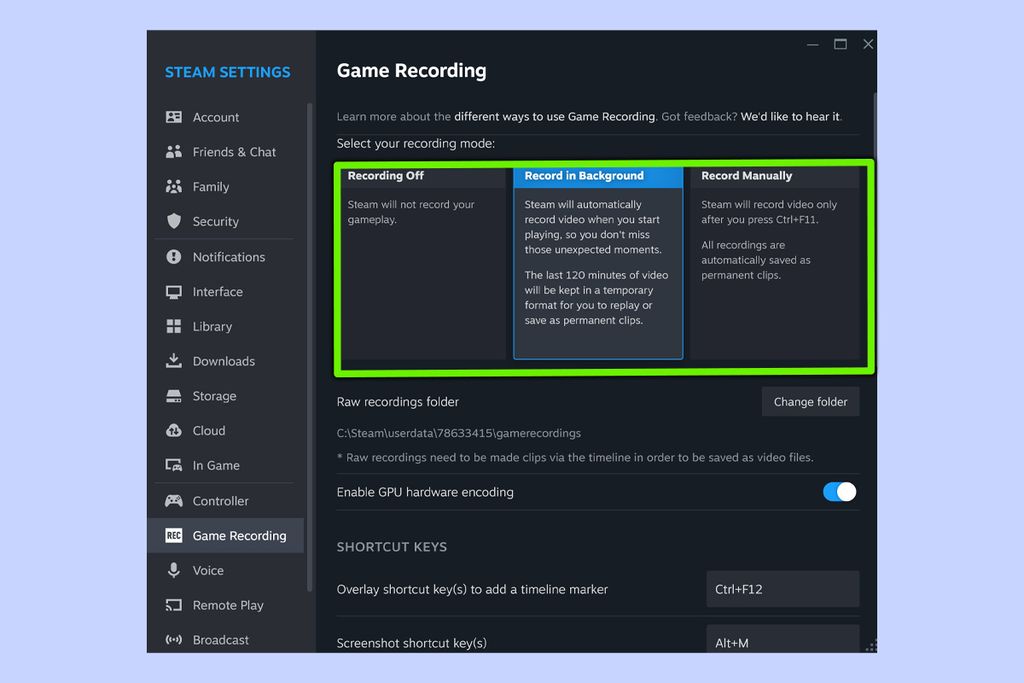 How to record Steam games Tom's Guide