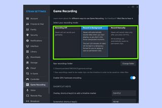 Steam Game Recording step 3