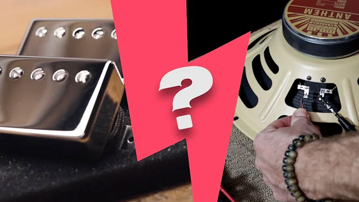 It’s official: pairing your guitar’s pickups with your amp’s speaker “like fine wine and cheese” is a thing – find out why it makes all the difference to your tone