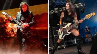 Tony Iommi performs with Black Sabbath onstage at Madison Square Garden. Becky Baldwin of Fury performs live on stage at Bloodstock Festival