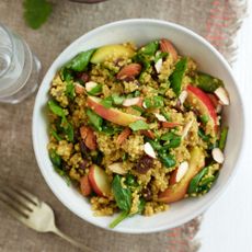Photo of a Curried Quinoa with Apple & Spinach Recipe