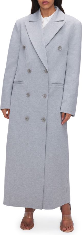 Ponte Double Breasted Car Coat