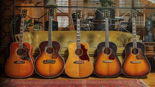 Gibson Murphy Lab Heavy Aged Collection: these high-end models are the first Heavy Aged acoustics from the Bozeman, Montana Custom Shop