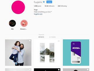 9 agencies to follow on Instagram: Huge