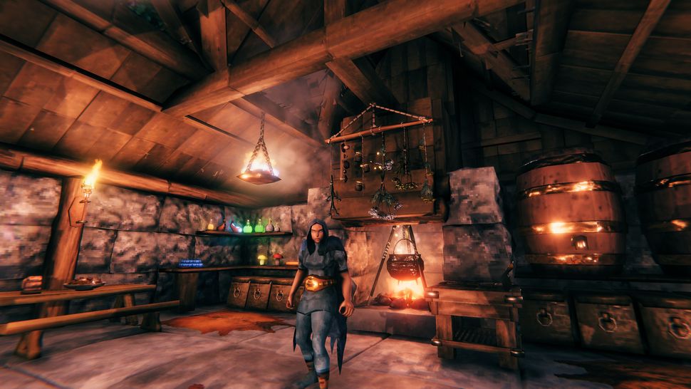 Valheim spice rack: How to upgrade your cauldron | PC Gamer