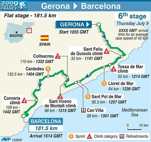 Stage 6 map