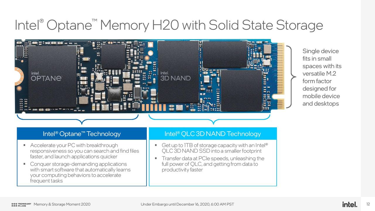Intel Optane Memory H20