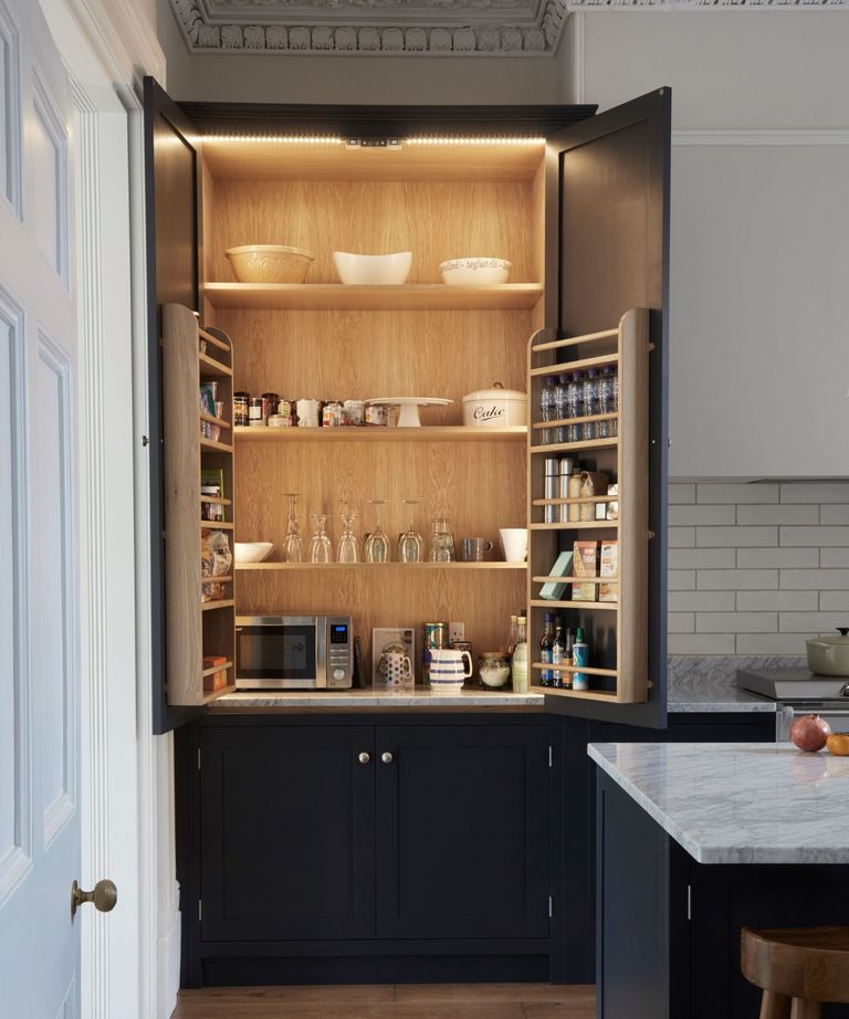 How to convert your kitchen cabinets into a pantry: 7 steps | Homes ...