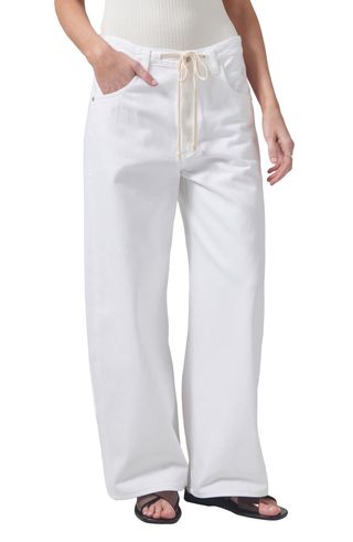 Brynn Wide Leg Organic Cotton Trouser Jeans