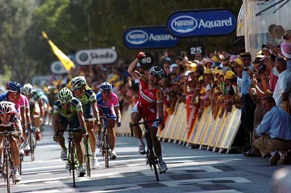 He's the first South African to win a stage at Le Tour.