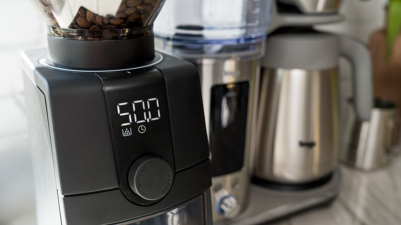 Baratza Encore ESP Pro coffee grinder with Sage Luxe Brewer Thermal coffee maker