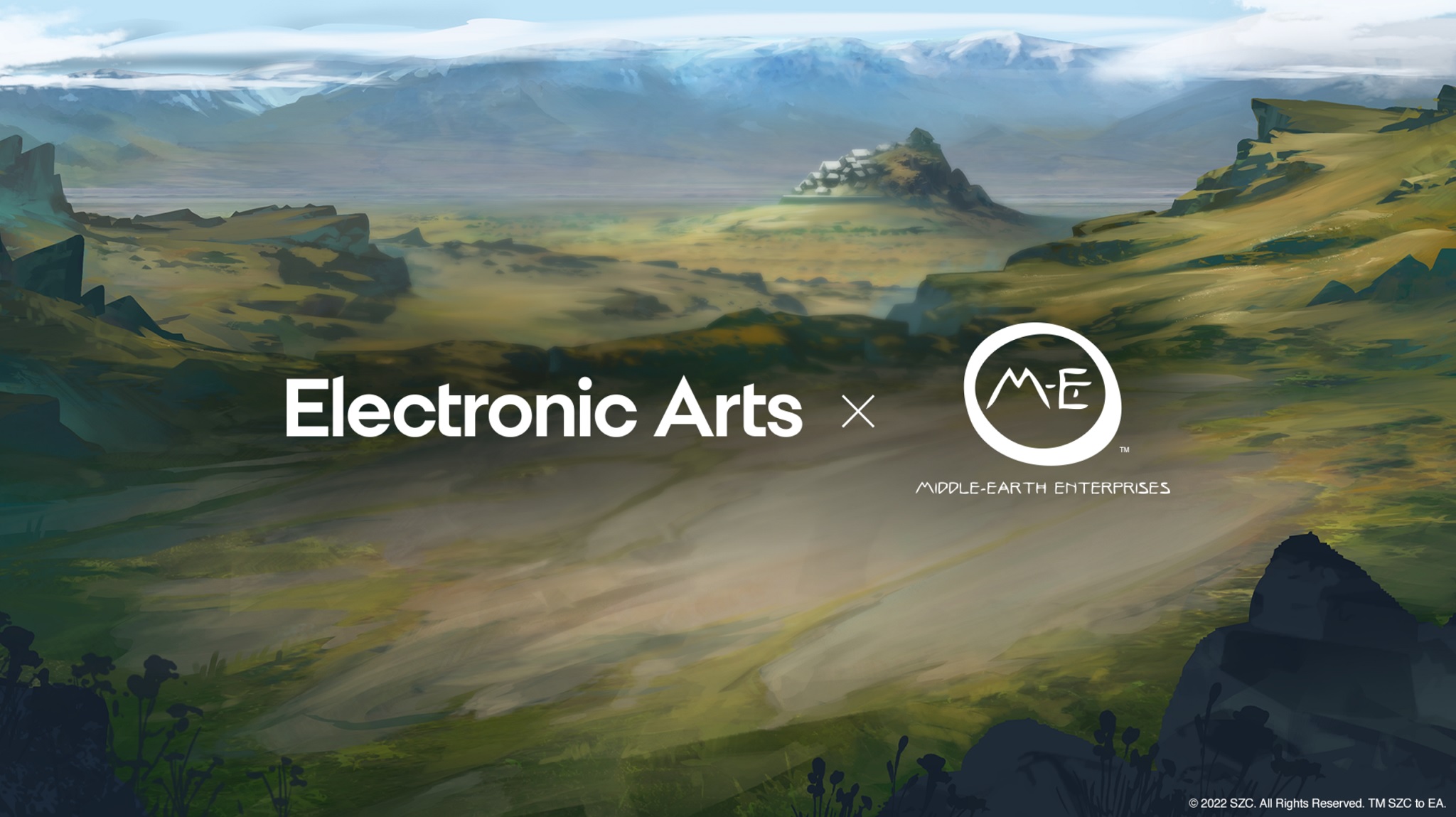 Electronic Arts Middle-earth partnership image