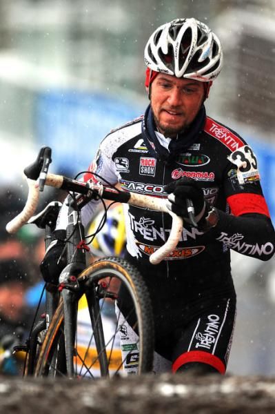 Marco Bianco of Italy in the Kalmthout World Cup.