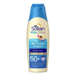 Soltan Kids Once 3hr Protect & Swim Suncare Lotion SPF50+