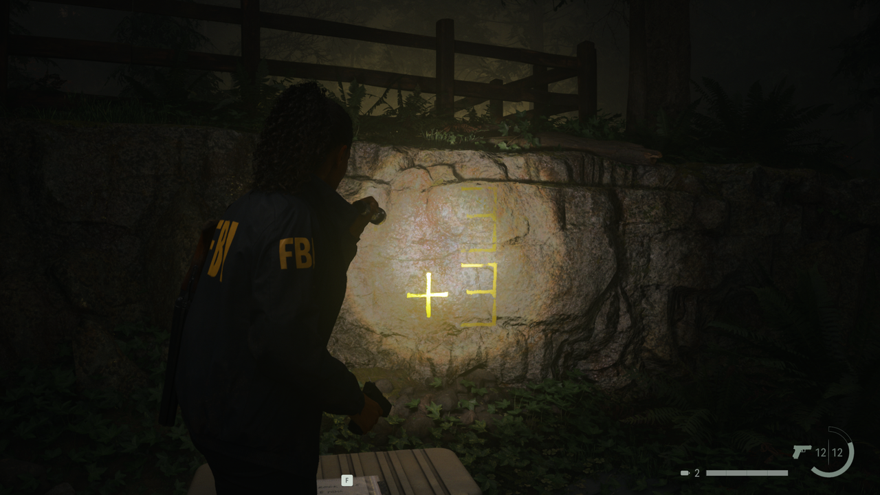 Alan Wake 2 rock rock tree
