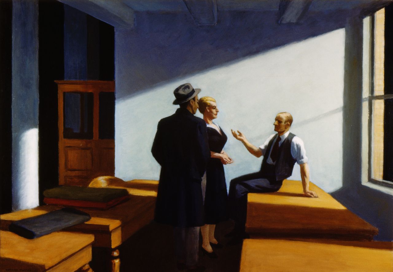 Hopper Painting