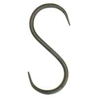 Single Large Black Wrought Iron S Hook£5.99 at Amazon