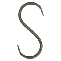 Single Large Black Wrought Iron S Hook£5.99 at Amazon