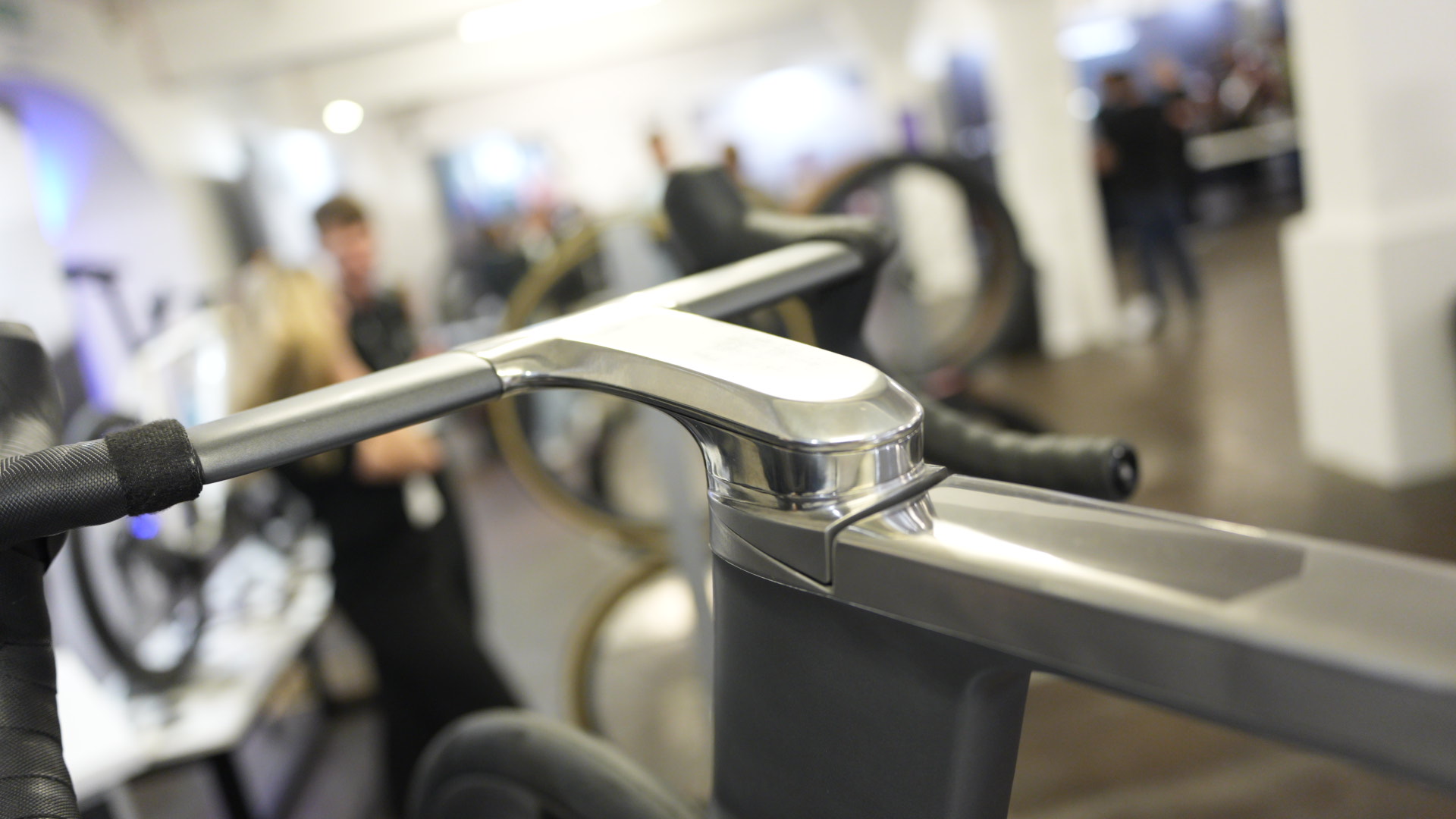 close up details of expensive bikes