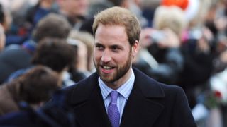 Prince William with a full beard
